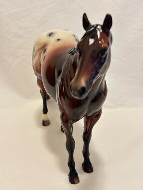 Peter Stone Ideal Stock Horse “Lover Girl” Glossy Bay Appaloosa E-Horse Series